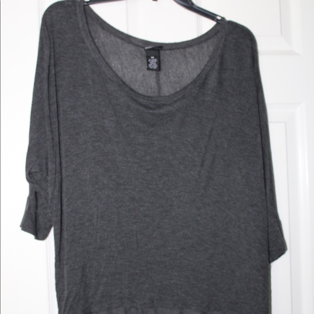 Grey Long Sleeve Shirt